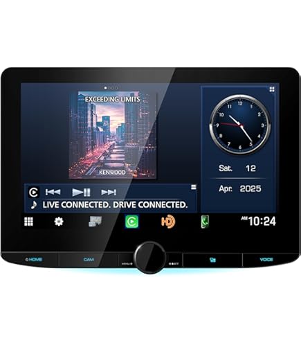 Amazon.com: KENWOOD DMX1038S 10.1” Touchscreen Car Stereo Radio